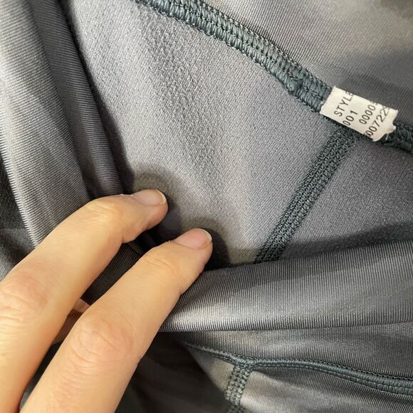 Under Armour Women Gray Stripe Compression Heat Gear Leggings Size xsmall - Picture 4 of 5